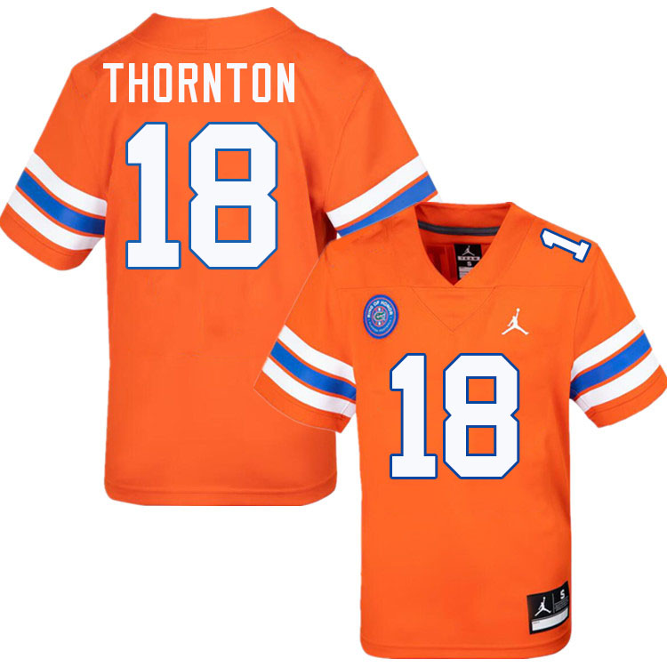 #18 Bryce Thornton Gators Jersey,Florida Gators College Football Jerseys Stitched-Throwback Orange #18 Bryce Thornton Gators Jersey,Florida Gators College Football Jerseys Stitched-Throwback Orange